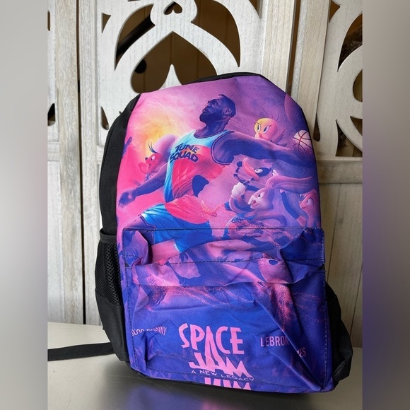 Space Jam a New Legacy LeBron Tune Squad Backpack Colorful - Picture 1 of 6